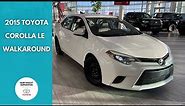 2015 Toyota Corolla LE Review