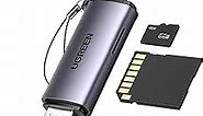 UGREEN Micro SD Card Reader USB C USB 3.0 to Memory Card Reader Adapter for SD SDHC SDXC MicroSD UHS-I Compatible with iPhone 15/15 Pro/Pro Max Computer PC MacBook Air Pro Samsung Galaxy S22 iPad Pro