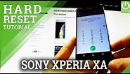 How to Hard Reset SONY Xperia XA F3111 - Reset by Secret Code in SONY