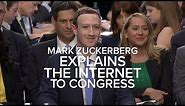 Zuckerberg explains the internet to Congress
