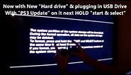 HOW TO FIX PS3 - NEW HARD DRIVE & UPDATE INSTALL