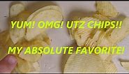 DELICIOUS Utz Potato Chips and Ripple Chips (original) REVIEW