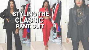 Styling the Classic Pant Suit