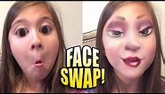 FACE SWAP LIVE with Jillian!!! Funny App on JillianTubeHD!