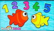 1, 2, 3, 4, 5, Once I Caught a Fish Alive Number Songs + More Kids Songs And Nursery Rhymes