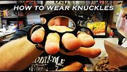 How to wear Brass Knuckles