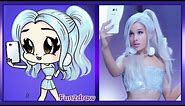 How to Draw Ariana Grande Chibi step by step - Fun2draw | How to Draw Kawaii People Art Lesson