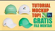 Tutorial Mockup Topi Dengan Mudah disertai file mentah || Tutorial corelDRAW & Photoshop