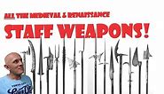 ALL Medieval & Renaissance POLEARMS or Staff Weapons CATEGORIZED