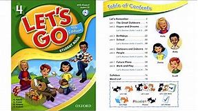 Let's Go 4 Student Book 4th Edition with Audio CD