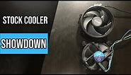 AMD vs Intel's Stock CPU Cooler, Which is better? Stock Cooler Review