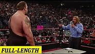 Big Show and Triple H's New Year's Revolution 2006 Contract Signing