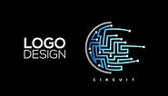 Professional Logo Design - Adobe Illustrator cc(Circuit)