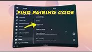 Oculus Meta Quest 2 : How to Find Pairing Code