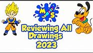 Reviewing All Drawings 2023 || Magical Swag
