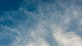 Clouds 4K Sky (One Hour Long) Background Screensaver (no Sound) Blue Sky.