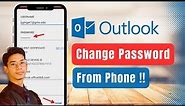 How to Change Outlook Password on Phone !