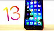 iPhone 8 Plus: iOS 13!