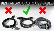 The Best Android Auto USB Cable