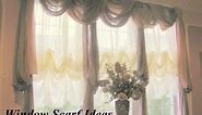 Ways to Hang a Window Scarf