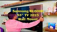 Samsung 55 inch Tv wall mount | Samsung 138 cm (55 inches) 4K Ultra HD Smart LED TV UA55BU8000KLXL