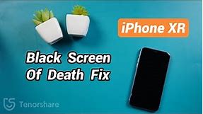 iPhone XR Black Screen of Death Fix (iOS 14 Supported)