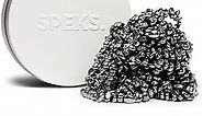 Speks Crags Ferrite Putty | Over 500 Smooth Ferrite Stones in a Metal Tin | Fun Quiet Fidget Toys for Adults and ADHD Desk Toys for Office | White, 300g