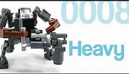 Heavy LEGO MOC Micro Mech Build 0008