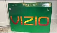 VIZIO - 24" Class D-Series LED Full HD SmartCast TV - Unboxing - Setting Up - Reviews Link Included