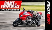 MV Agusta F3 800 : The last middleweight SuperSport : Michelin Game of Performance : PowerDrift