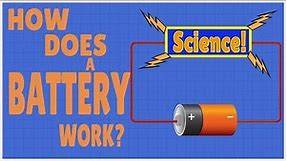 How does a battery work? - Simple and easy explanation for kids.