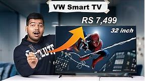 VW 32 inch Smart TV at Rs 7,499 | Unboxing and Review - Coolita OS 2.0
