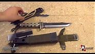 Survivor HK-56141S Survival Knife Product Video
