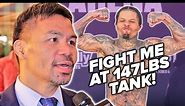 Manny Pacquiao TELLS GERVONTA DAVIS come to 147 to FIGHT ME!