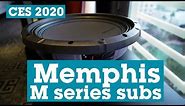 CES 2020: Memphis M series subwoofers | Crutchfield
