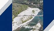 A bridge collapsed in Tuscany, Italy, as 2 vehicles crossed the bridge