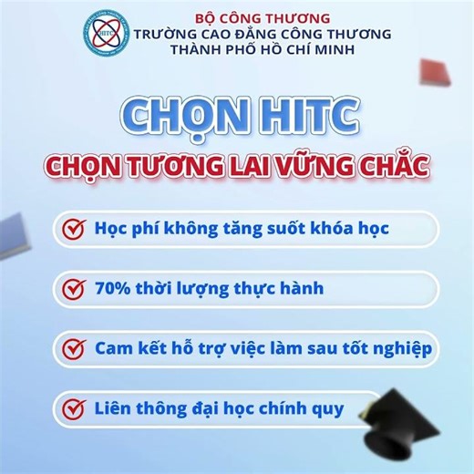 TUYỂN SINH CAO ĐẲNG CHÍNH QUY 2026 – CHỌN HITC, CHỌN LỐI ĐI THỰC TẾ