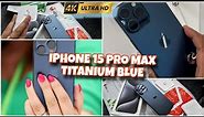 iPhone 15 Pro Max Unboxing, Hands-On & First Impressions! (Blue Titanium) 2.0