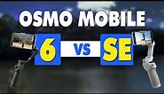 DJI Osmo Mobile 6 vs DJI Osmo Mobile SE - Smartphone Gimbal Comparison