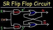 SR Flip Flop Circuit With NAND and NOR Gates