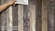 Livebor Grey Wood Wallpaper Peel and Stick Wallpaper Contact Paper 17.7inch x 393.7inch Shiplap Wood Peel and Stick Wallpaper Faux Wood Plank Wall Paper Barnwood Contact Paper Self Adhesive Decor