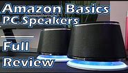 AmazonBasics computer speakers long term review