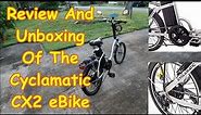 Review And Unboxing Of The Cyclamatic CX2 eBike Folding Electric Bike