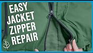 How to Fix and Replace Any Broken Jacket Zipper!