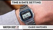 How To Change The Time On Casio Watches