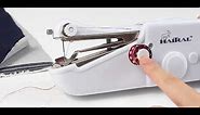 How to use / operate Handheld Sewing Machine -HAITRAL