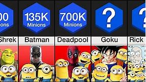 Comparison: How Many Minions To Defeat ___?