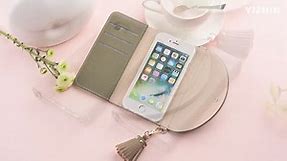 iPhone xr flip wallet case
