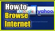 How to Get & Use Web Browser on Sony TV Google TV (Easy Method)