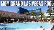 MGM Grand Las Vegas POOL TOUR & Walkthrough Including Lazy River 2021 👙